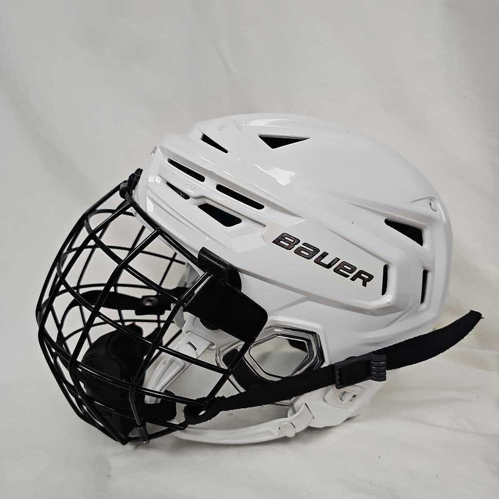 Bauer Re-Akt 150 Hockey Helmet with CCM Cage, Size Small