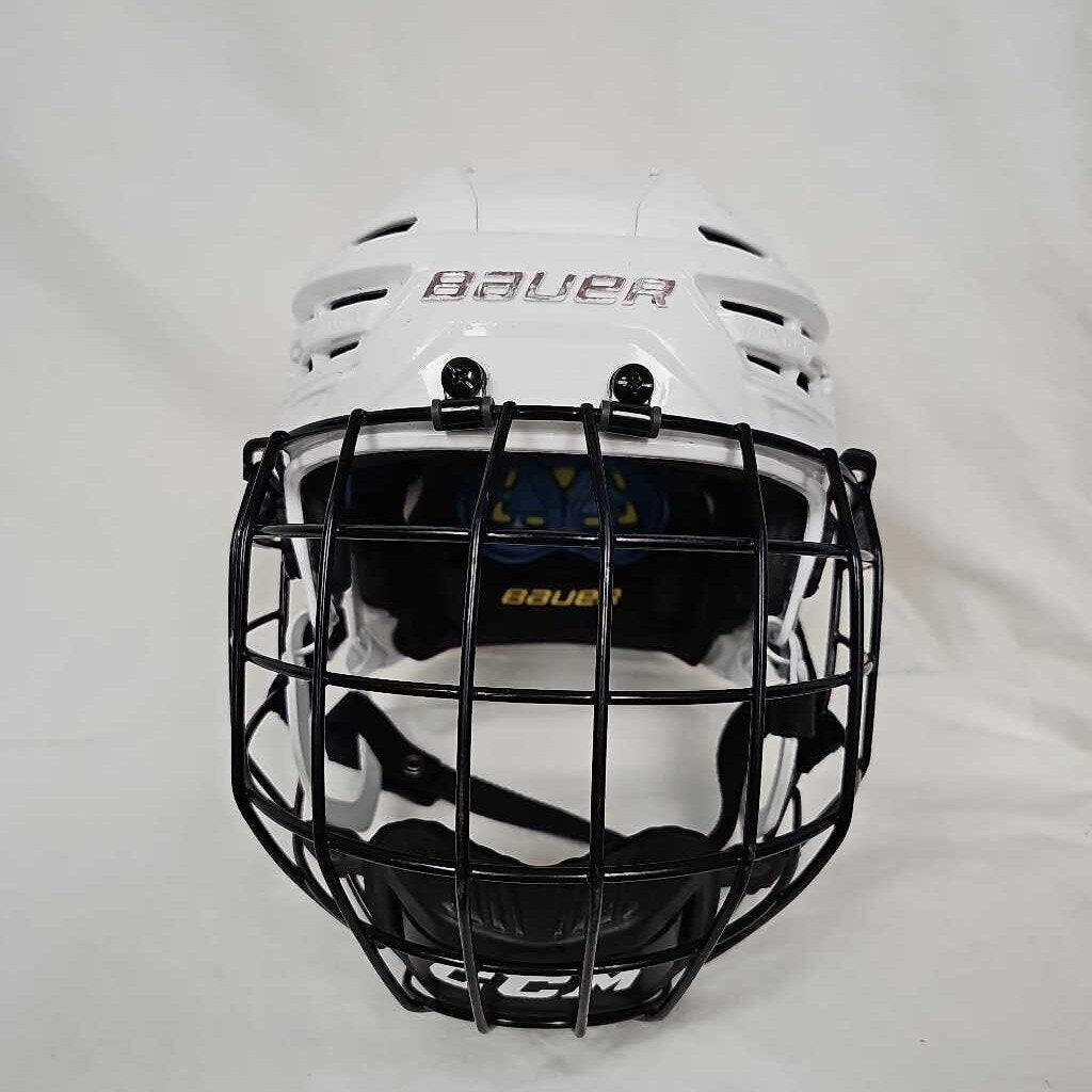 Bauer Re-Akt 150 Hockey Helmet with CCM Cage, Size Small