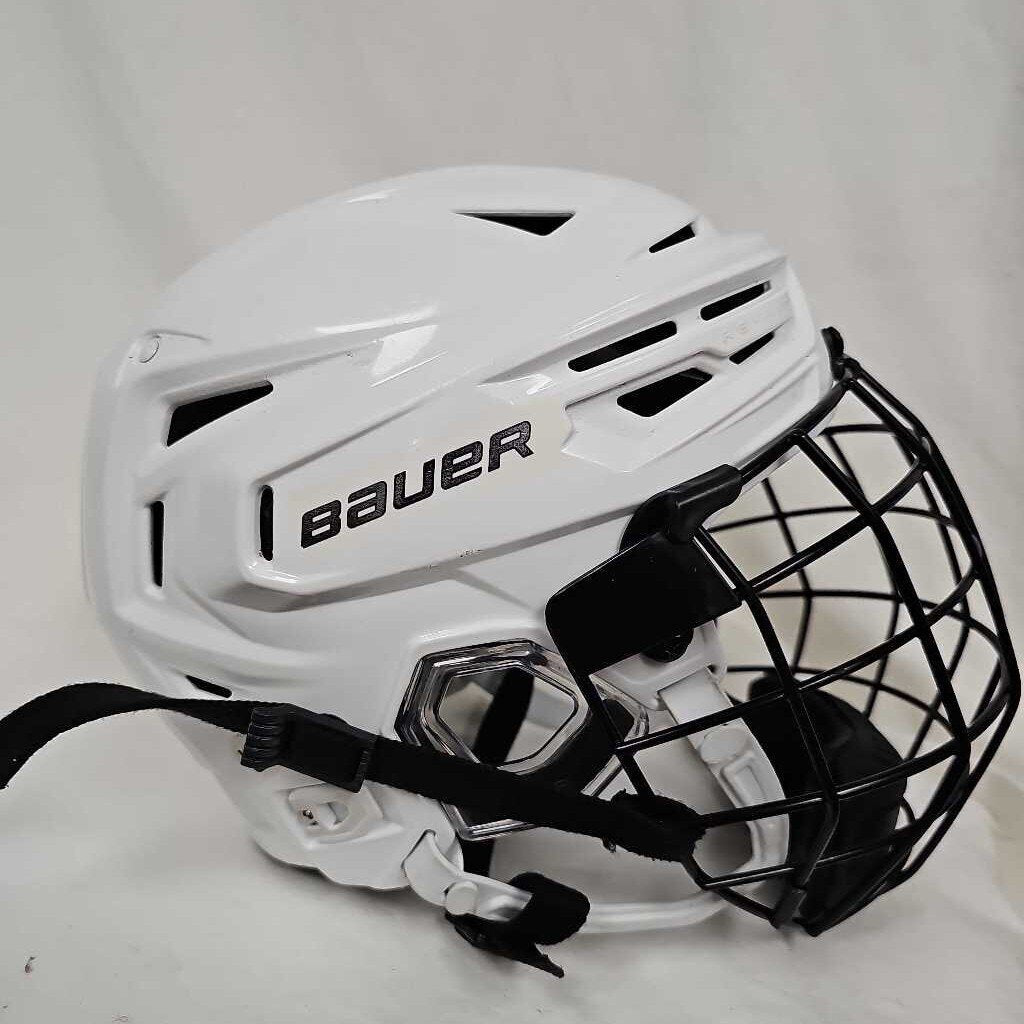 Bauer Re-Akt 150 Hockey Helmet with CCM Cage, Size Small
