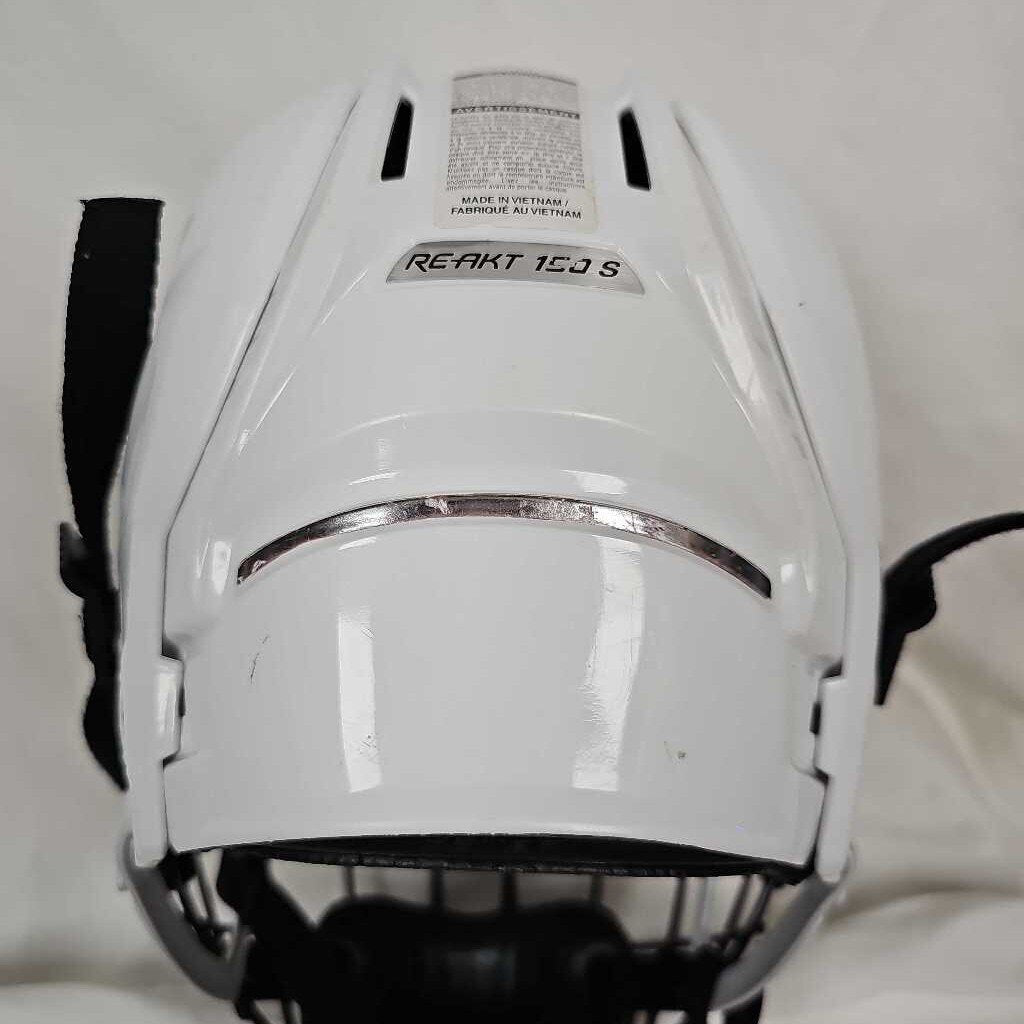 Bauer Re-Akt 150 Hockey Helmet with CCM Cage, Size Small