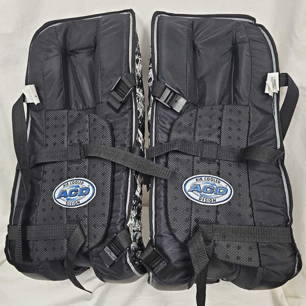 Franklin SX Pro GP 1200 Street Hockey Goalie Leg Pads, 24"