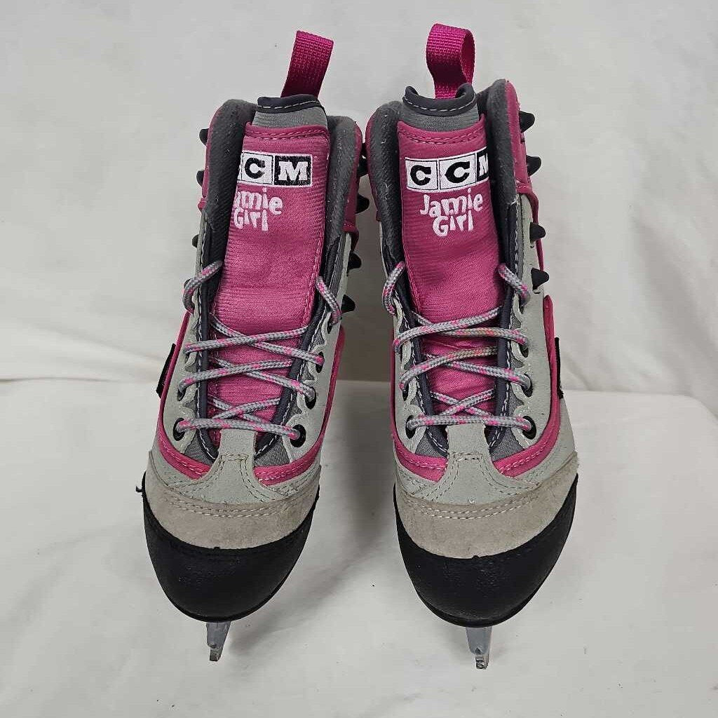 CCM Jamie Girl Figure Skates, Size 1