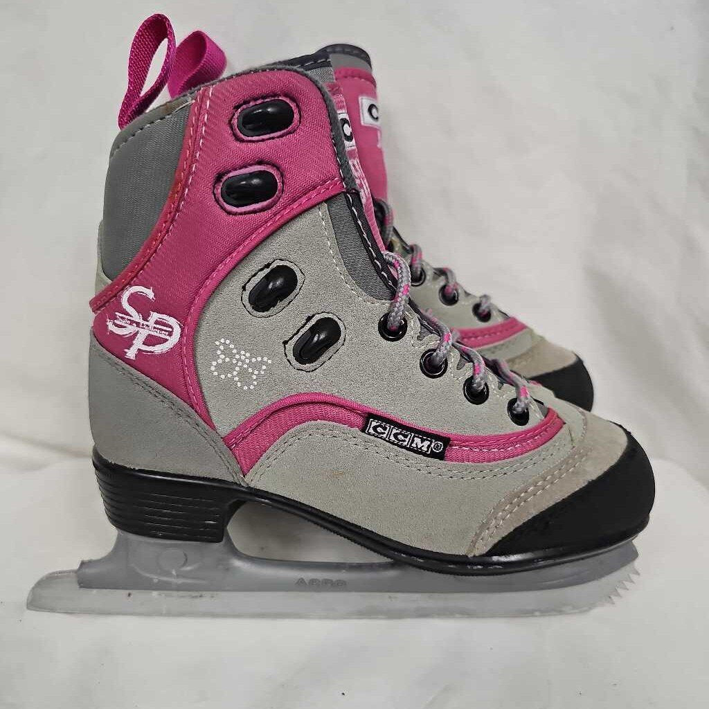 CCM Jamie Girl Figure Skates, Size 1