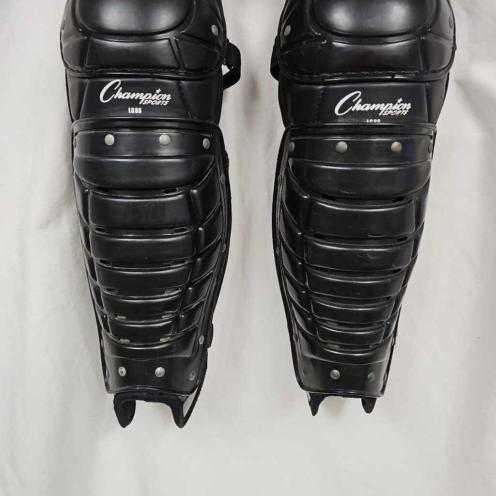 Champro Double Knee Umpire Leg Guards, 15"