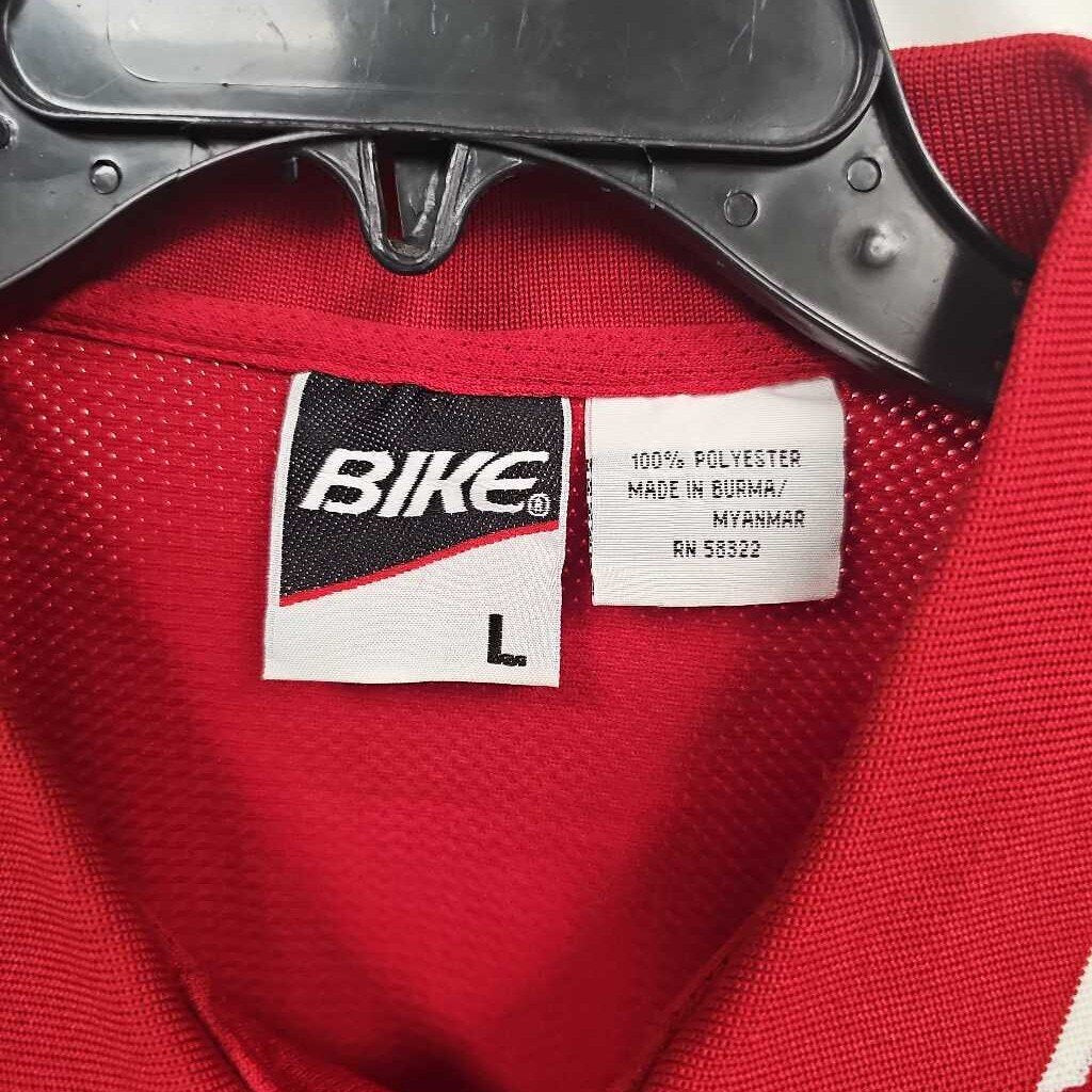 Bike USSSA Umpire Polo, Red, Large