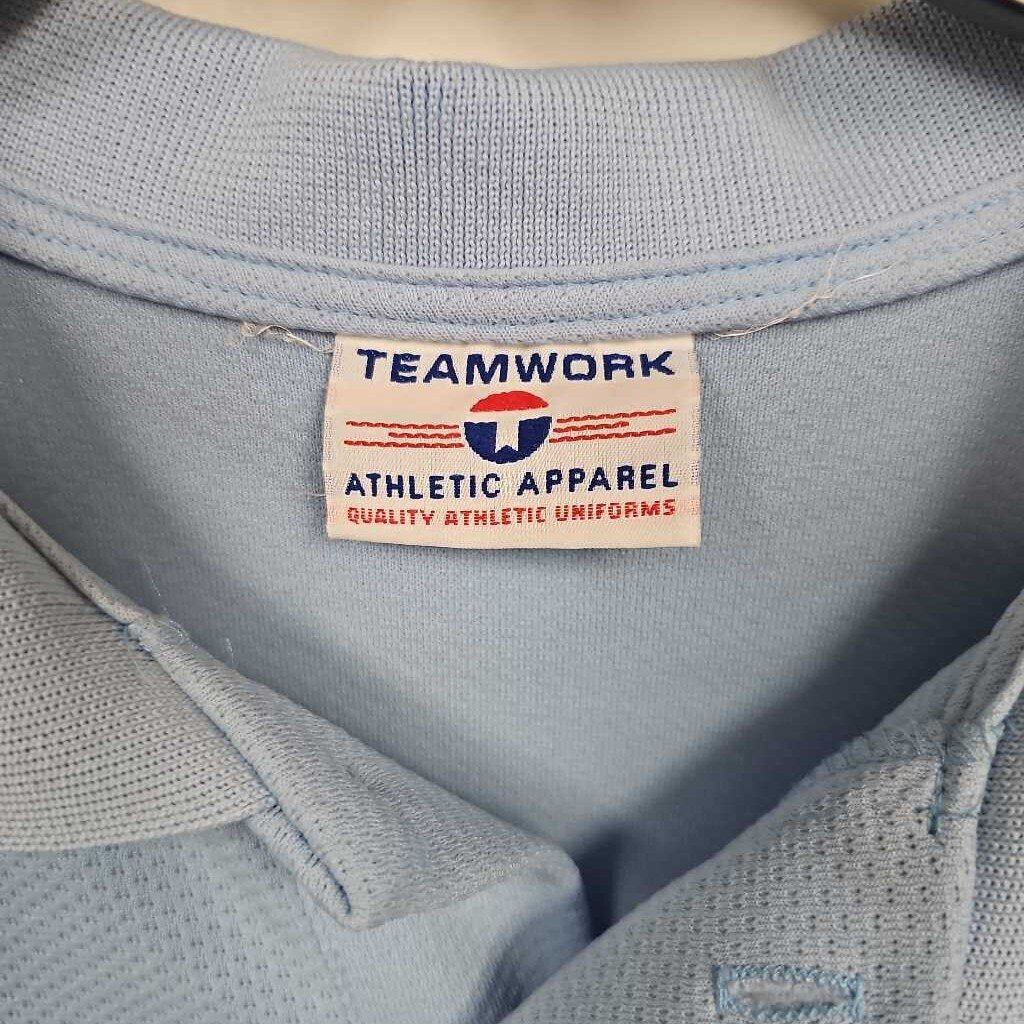 Teamwork Umpire Polo, Light Blue, XL