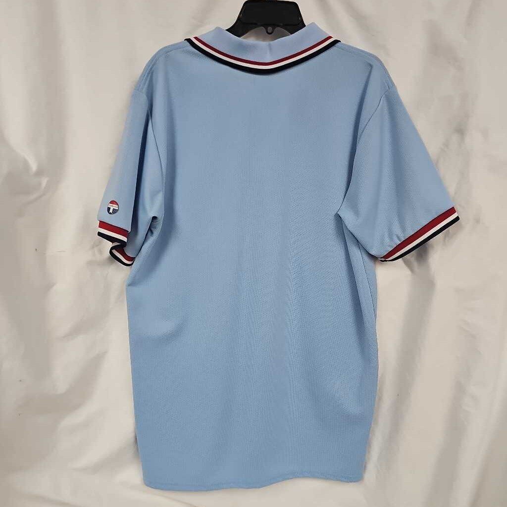 Teamwork Umpire Polo, Light Blue, XL
