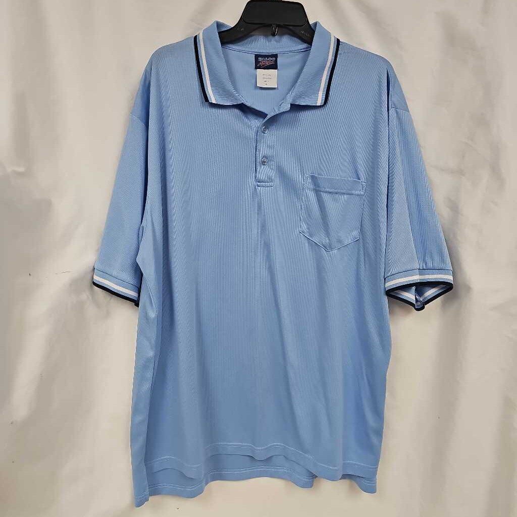 Dalco Athletics Umpire Polo, Light Blue, XL