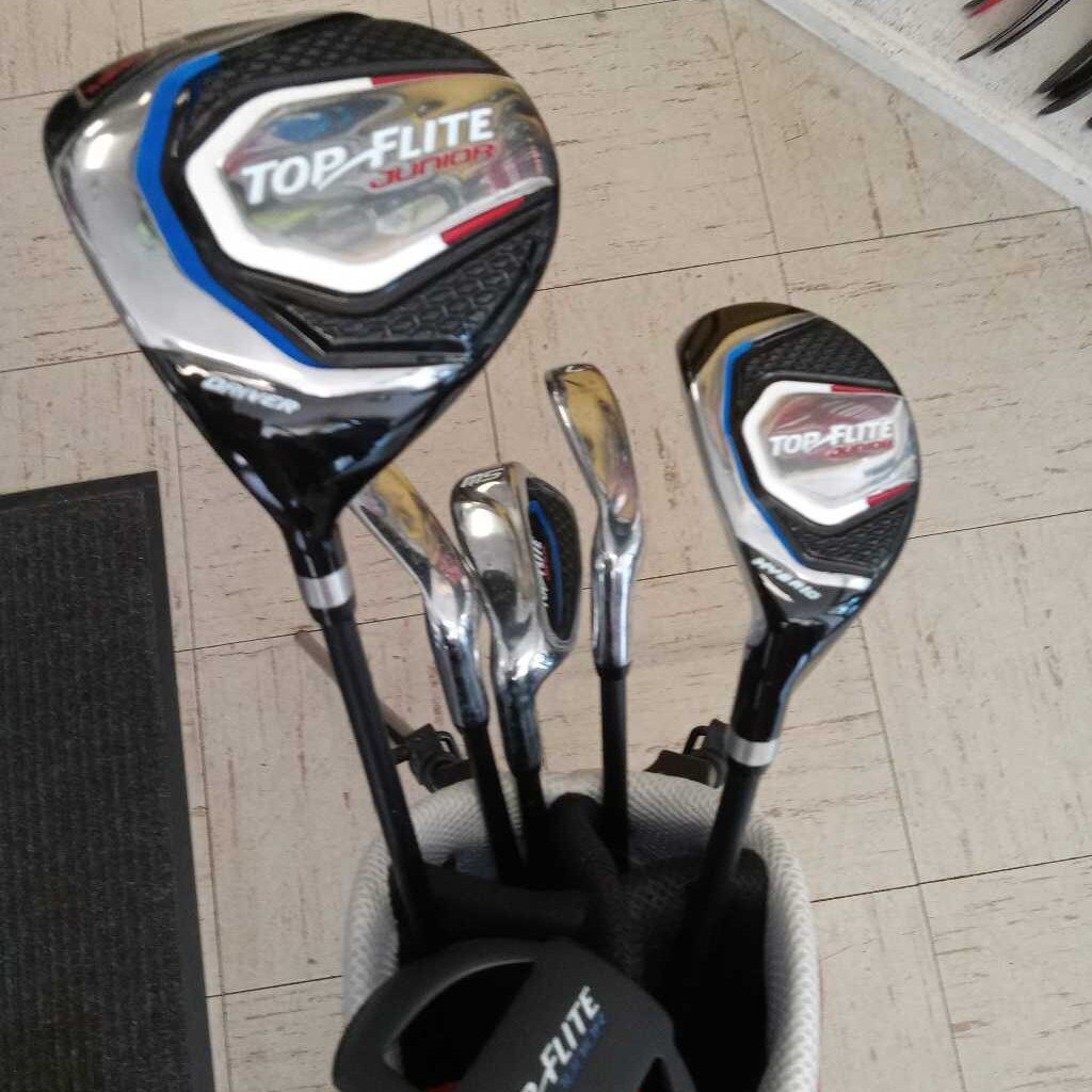 Top Flite Junior Golf Set with Bag, Left Hand