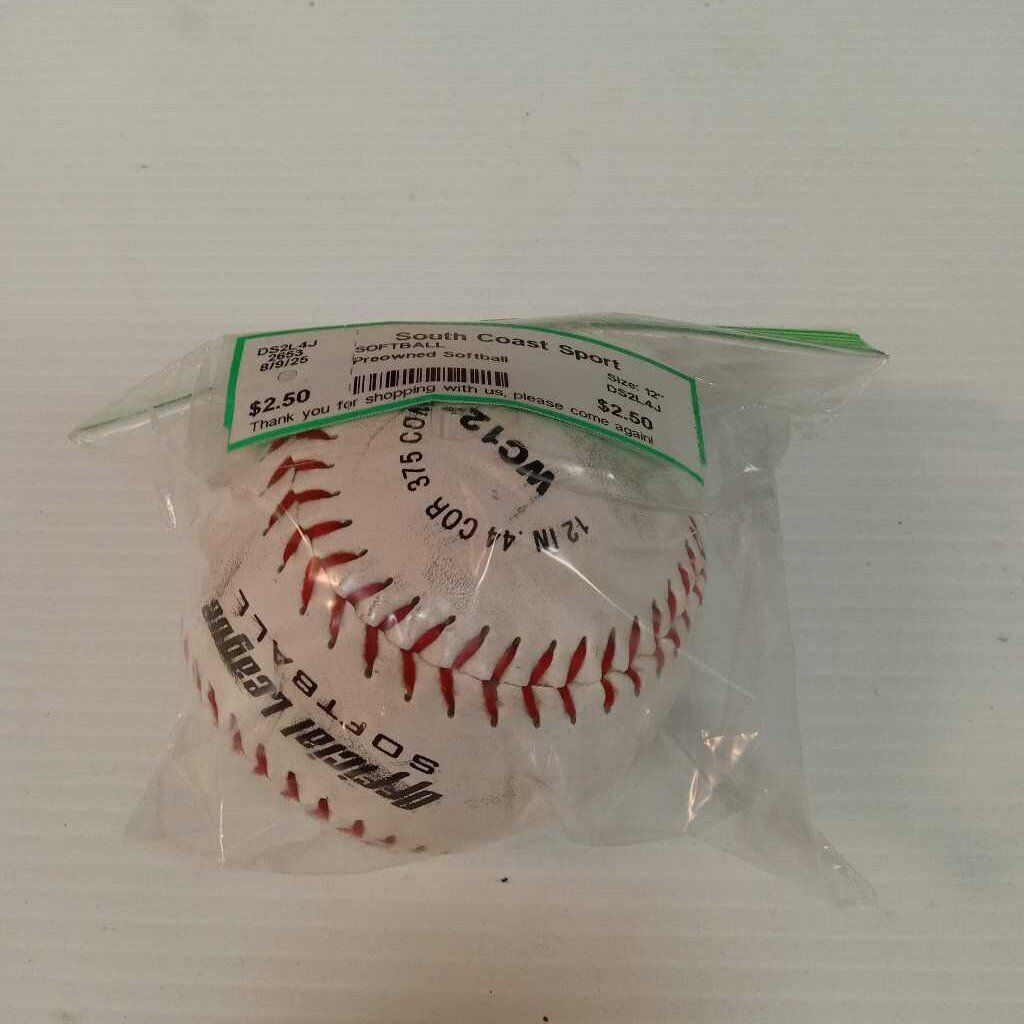 Preowned Softball