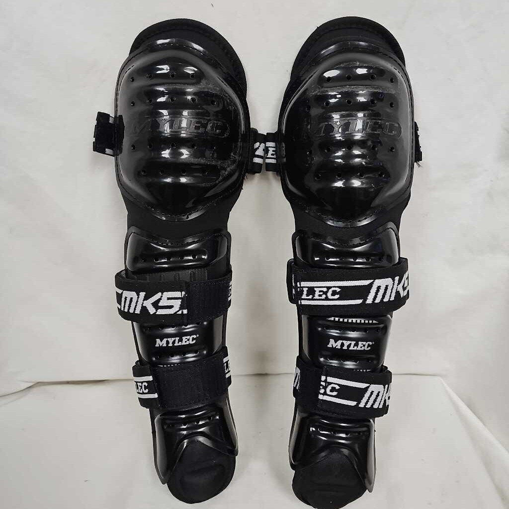Mylec MK5 Street Dek Hockey Shin Guards, 11"