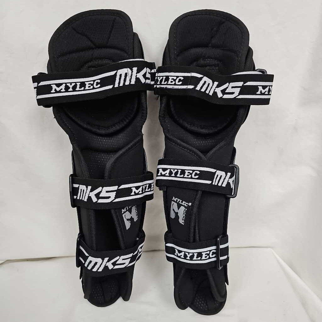 Mylec MK5 Street Dek Hockey Shin Guards, 11"