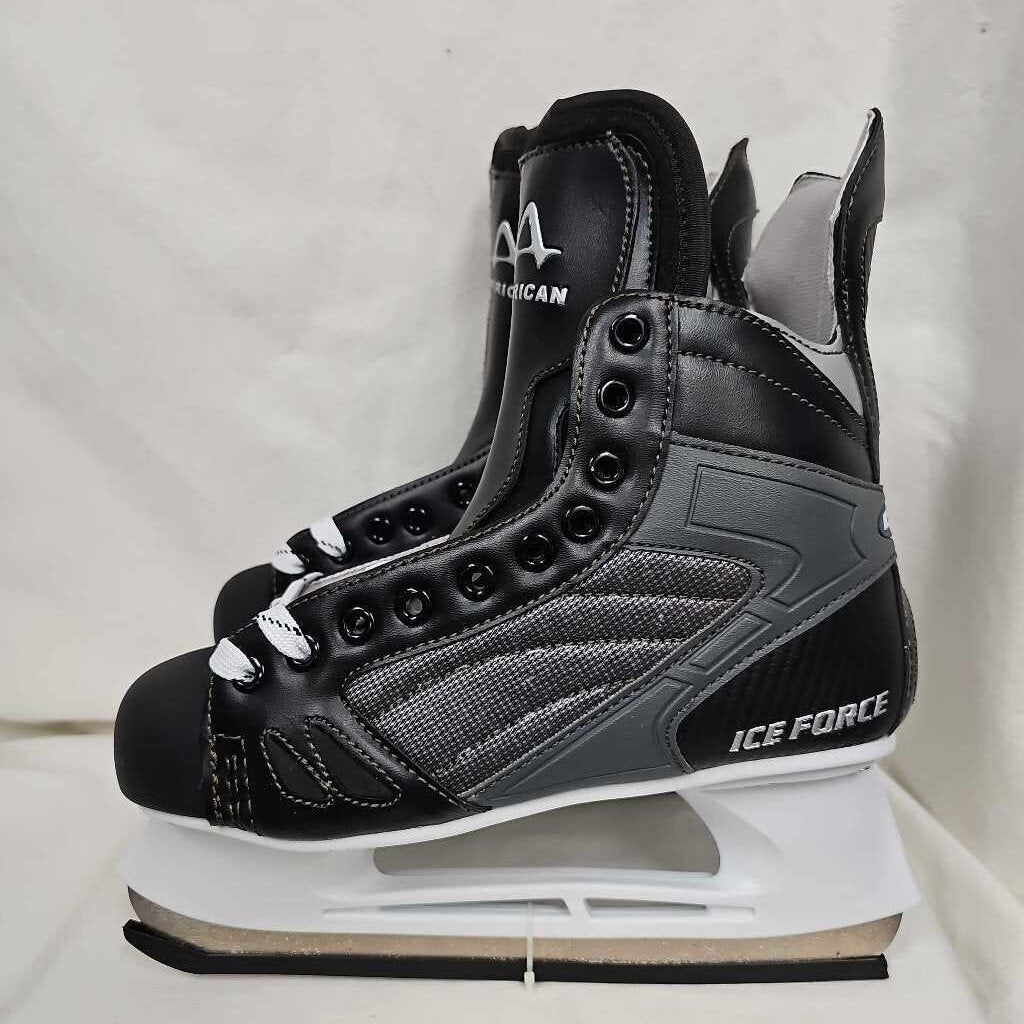 American Ice Force Hockey Skates, Size 9