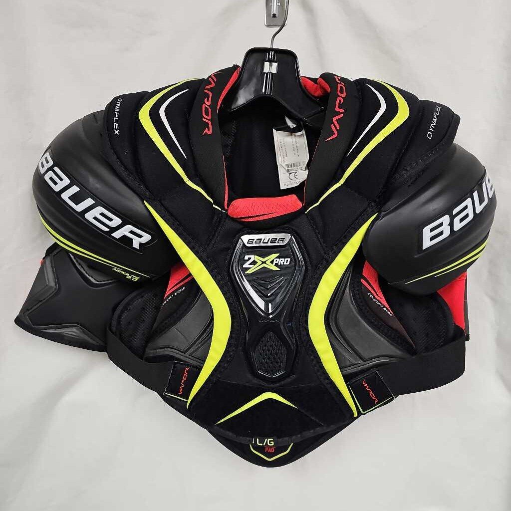 Bauer Vapor 2X Pro Junior Hockey Shoulder Pads, Size Large