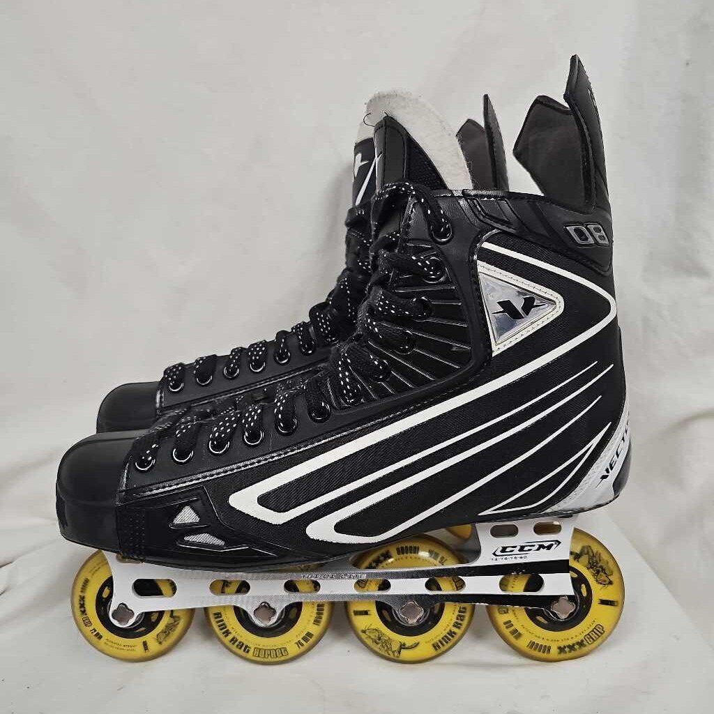 CCM Vector V08 Roller Hockey Skates, Size 12