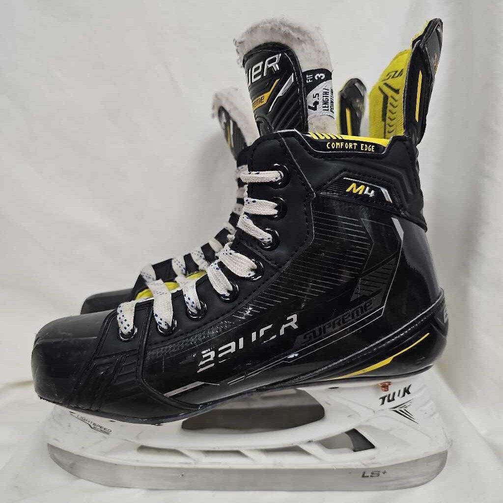 Bauer Supreme M4 Intermediate Hockey Skates, 4.5 Fit 3