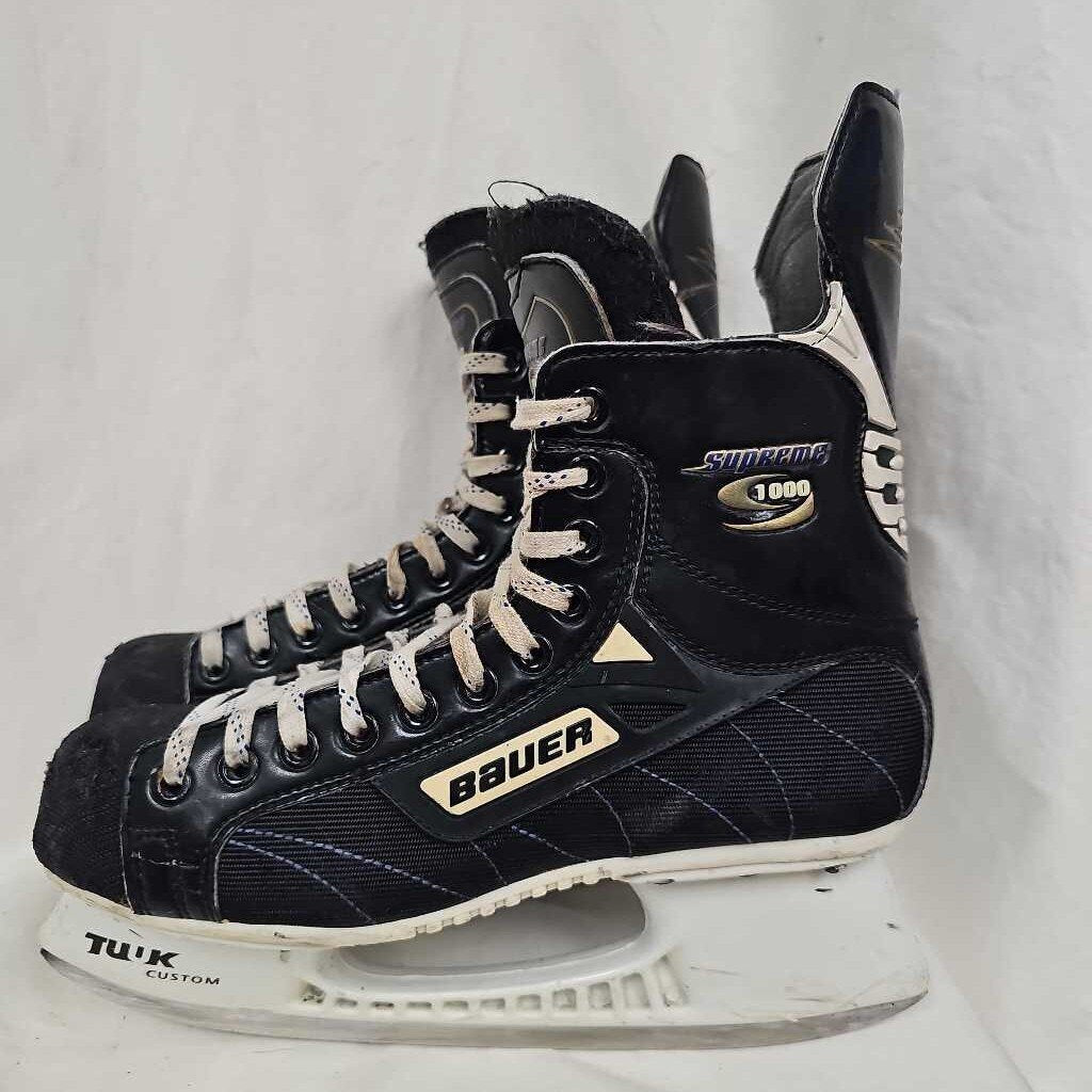Bauer Supreme 1000 Senior Hockey Skates, Size 9