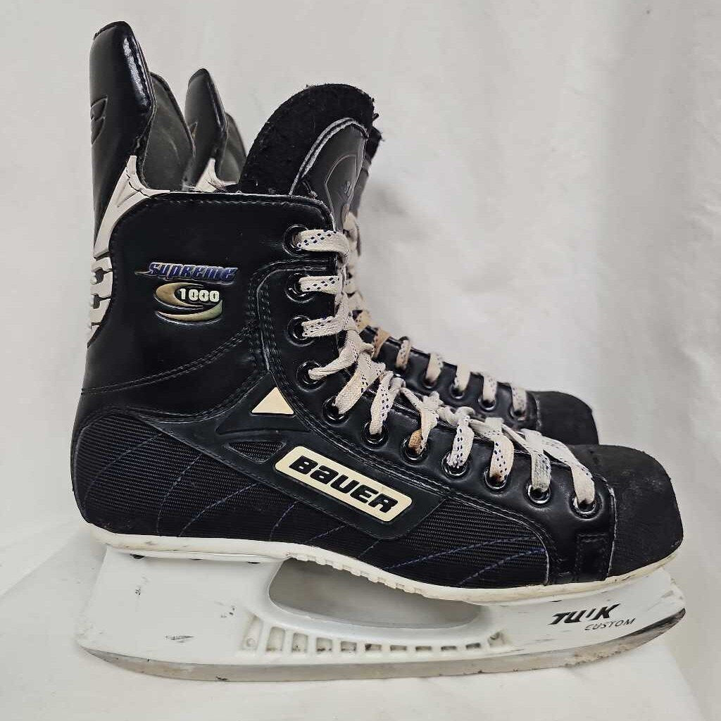 Bauer Supreme 1000 Senior Hockey Skates, Size 9