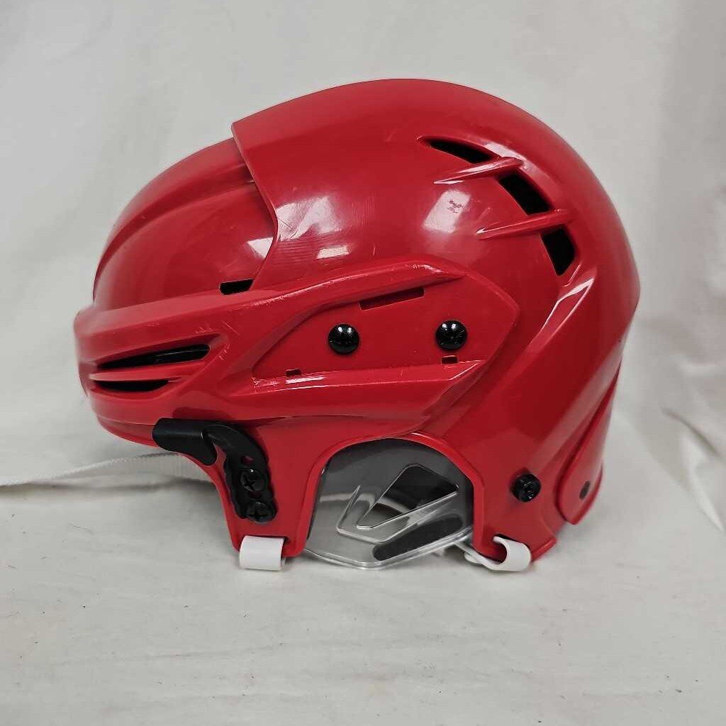 Warrior Krown LTE Hockey Helmet, Red, Small