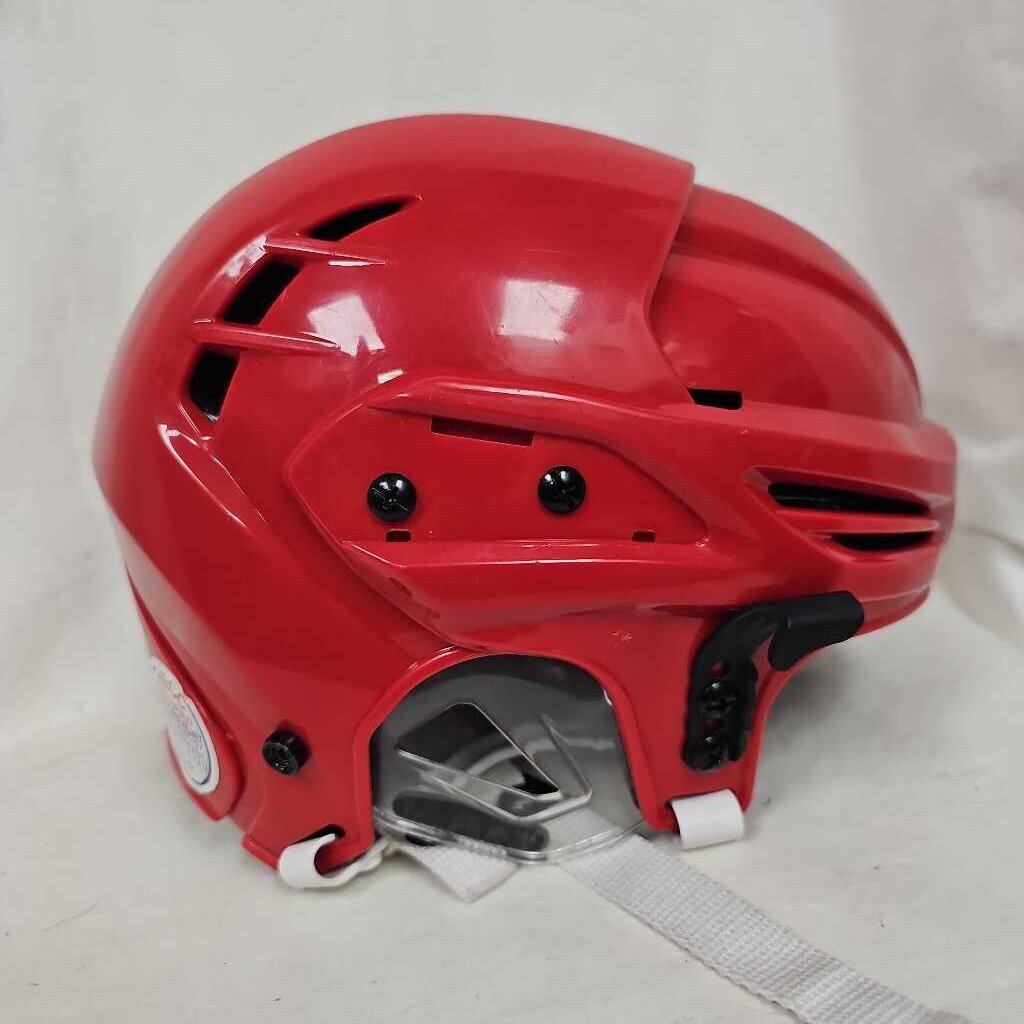 Warrior Krown LTE Hockey Helmet, Red, Small