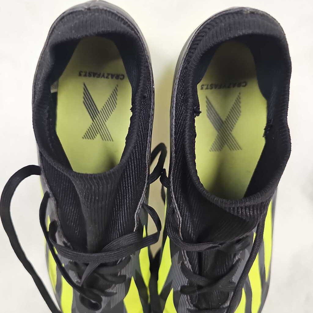 adidas X Crazyfast INJ.3 FG Firm Ground Soccer Cleats, Size 8