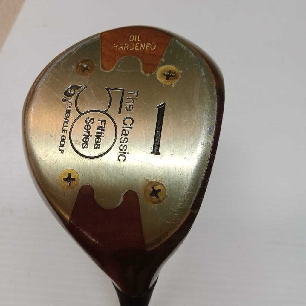 Louisville Golf Driver "The Classic" Fifties Series Persimmon Driver