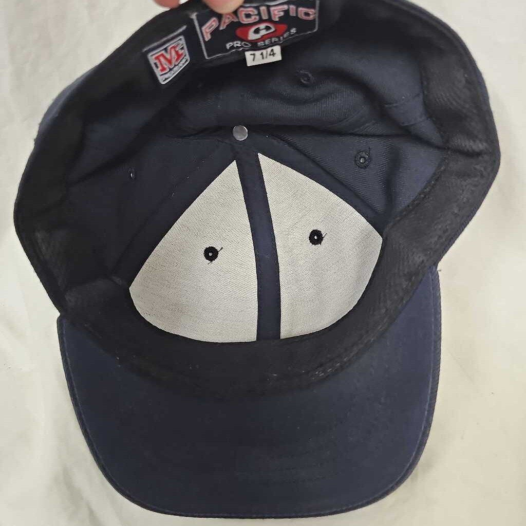 Pacific Pro Series Ump Cap, Navy, Size 7 1/4