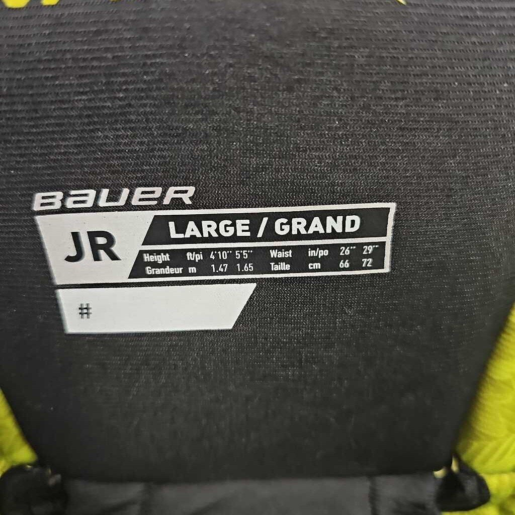 Bauer Vapor Velocity Junior Hockey Pants, Size Large