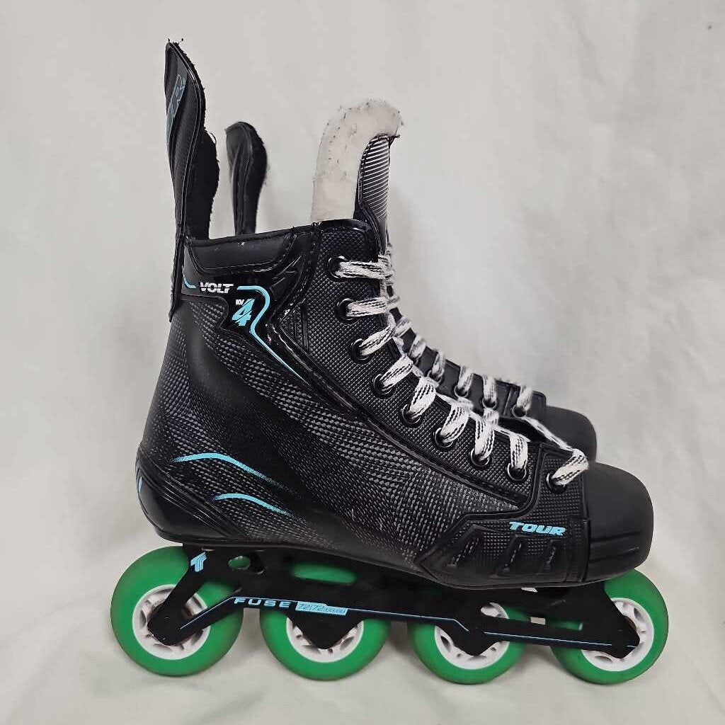 Tour Volt KV4 Roller Hockey Inline Skates, Size 6