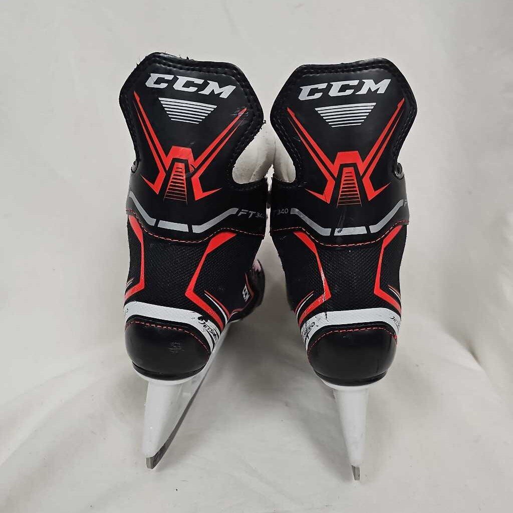 CCM Jetspeed FT340 Youth Hockey Skates, Size Y12
