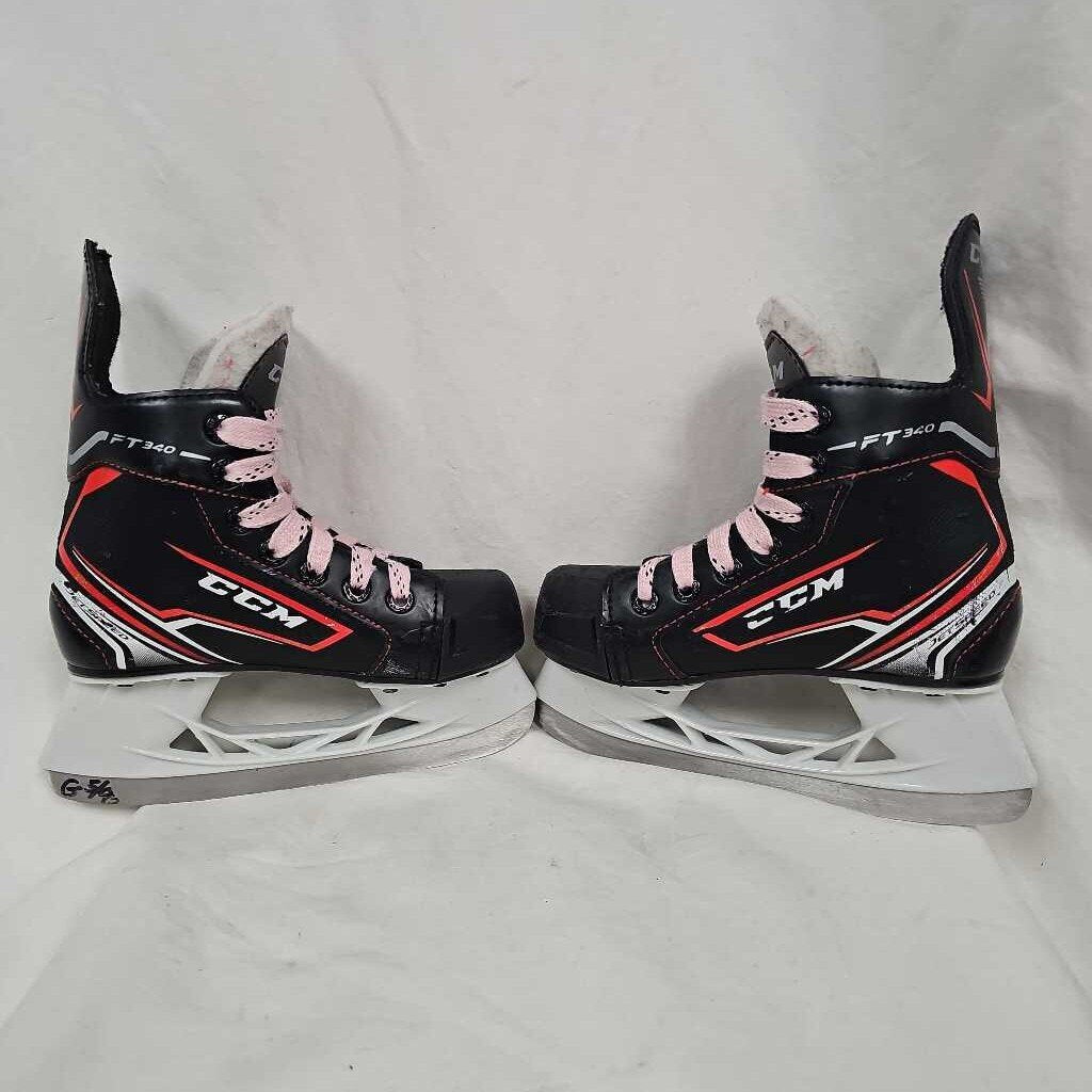 CCM Jetspeed FT340 Youth Hockey Skates, Size Y12