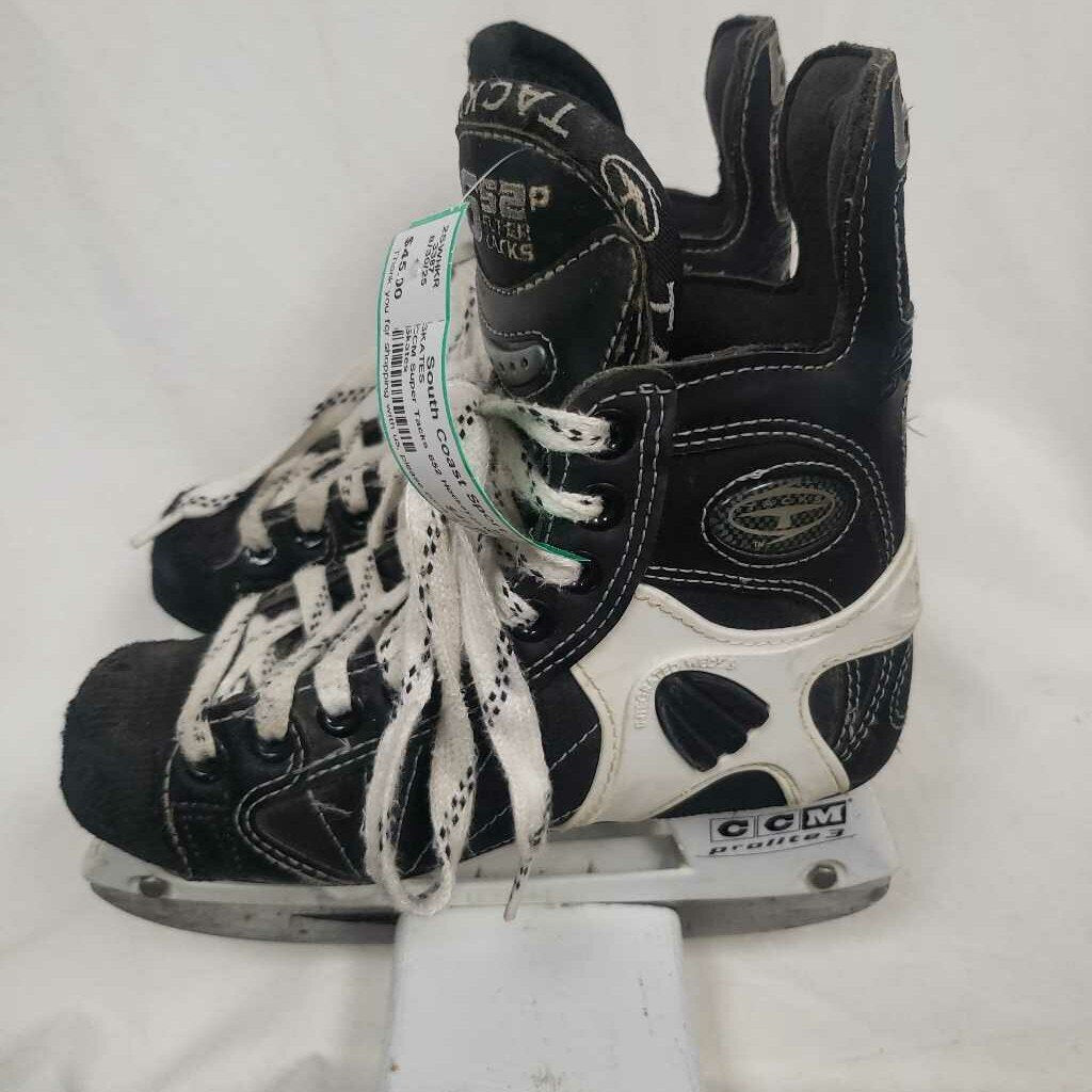 CCM Super Tacks 652 Hockey Skates, Size 1
