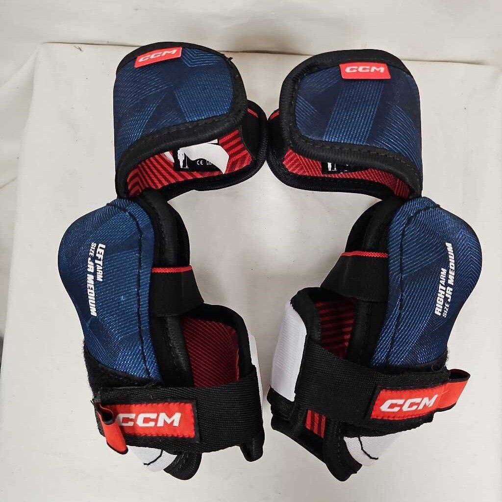 CCM Next Junior Hockey Elbow Pads, Size Medium