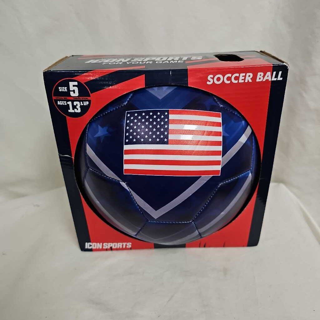 Icon Sports US Women's National Team 2023 Soccer Ball, Size 5