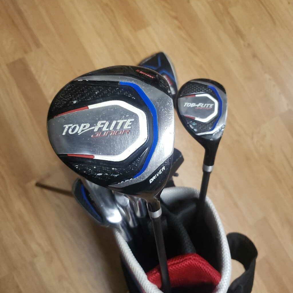 Top-Flite Jr Golf Set, 6 Clubs with Bag