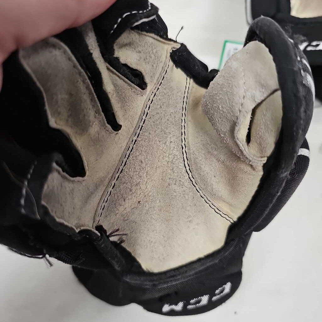 CCM Jetspeed FT350 Youth Hockey Gloves - 10" - Black