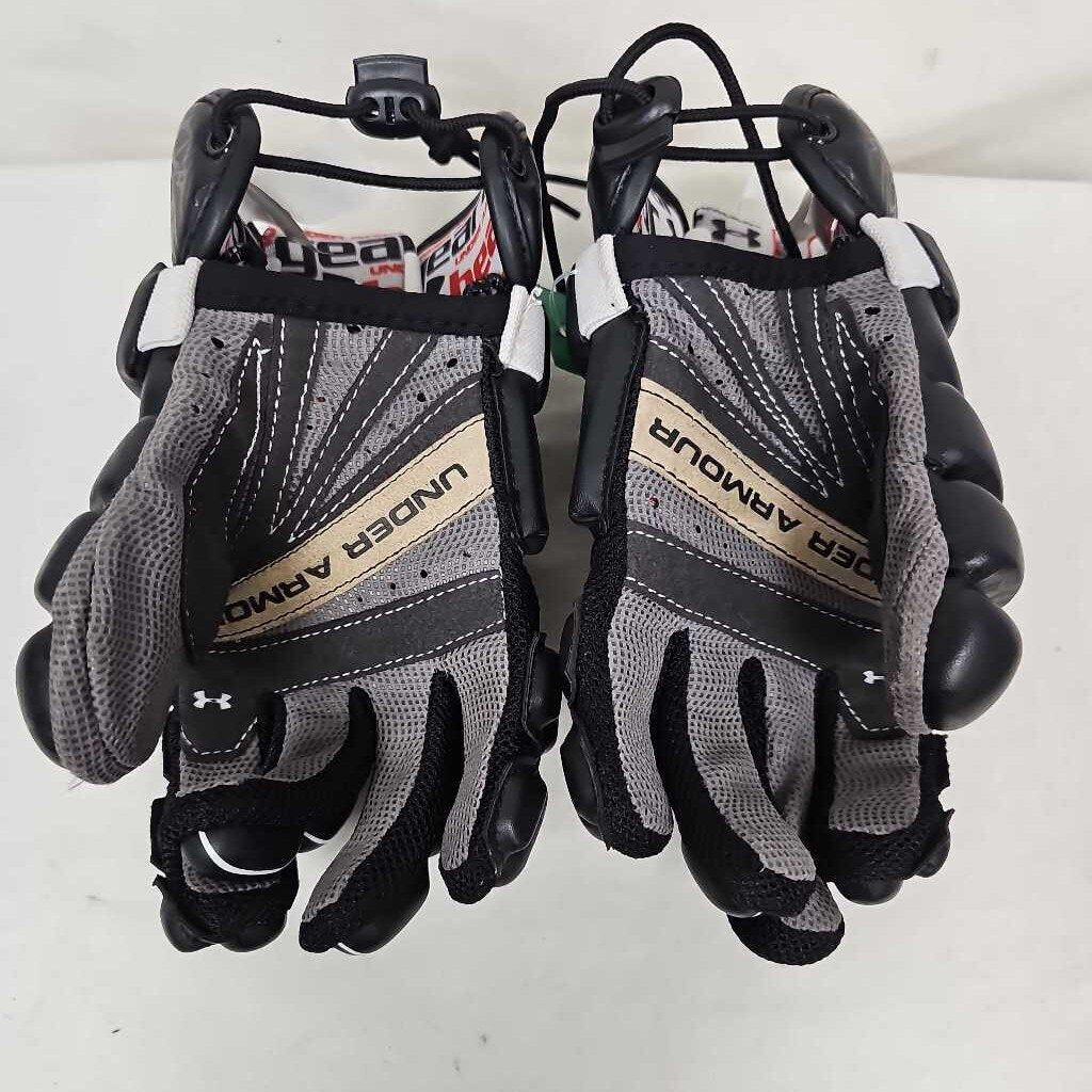 Under Armour 2T2 Men's Lacrosse Gloves - Small - Black