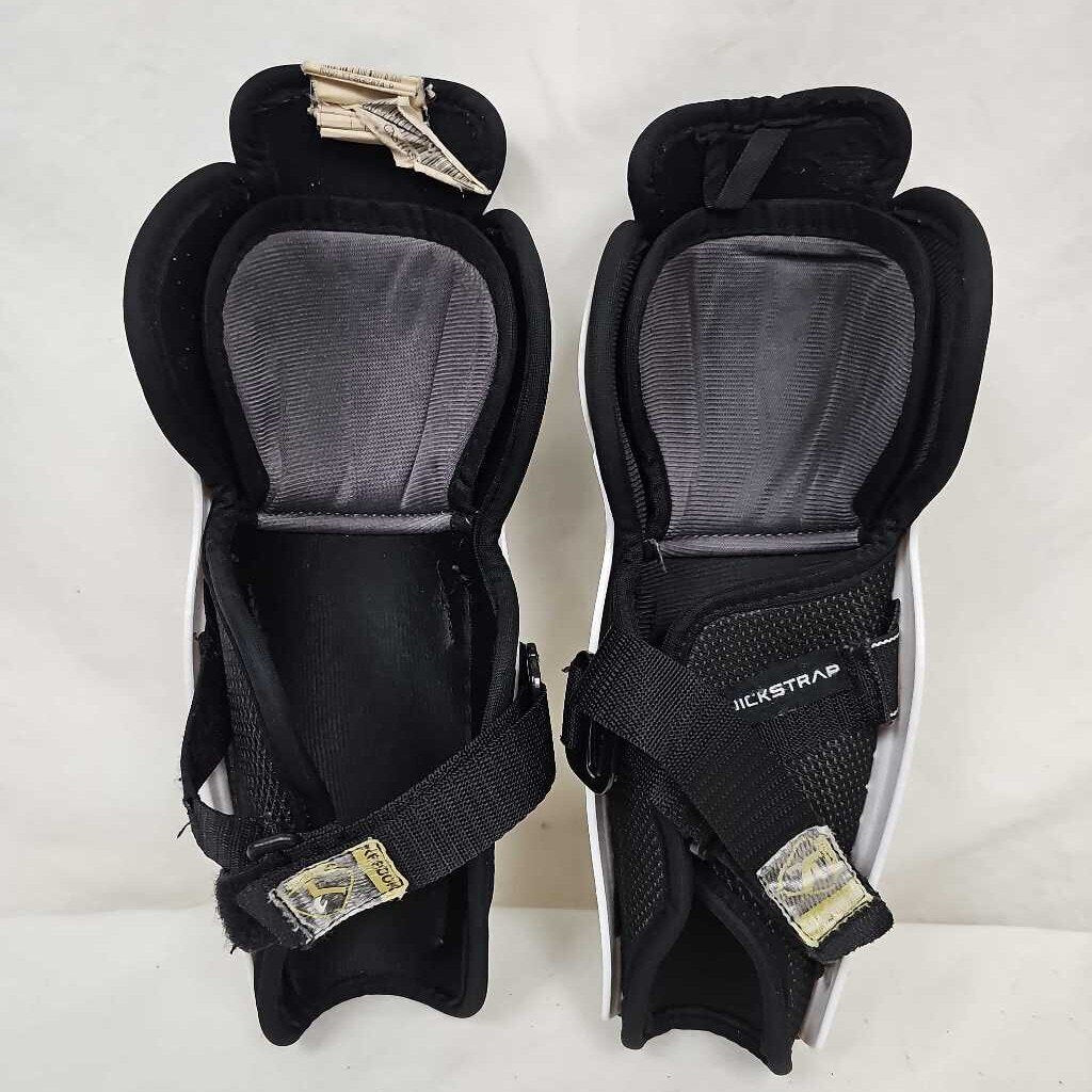 Reebok SC87 4 Youth Hockey Shin Guards - 9" - White