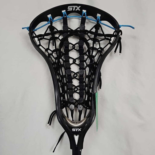 STX Crux 300 Women's Complete Lacrosse Stick w/ STX Exult 300 9075 Shaft - Black