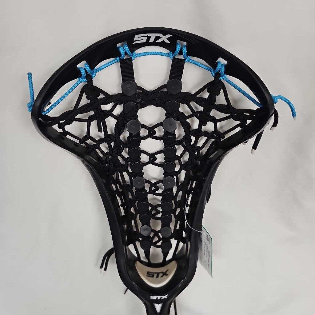 STX Crux 300 Women's Complete Lacrosse Stick w/ STX Exult 300 9075 Shaft - Black