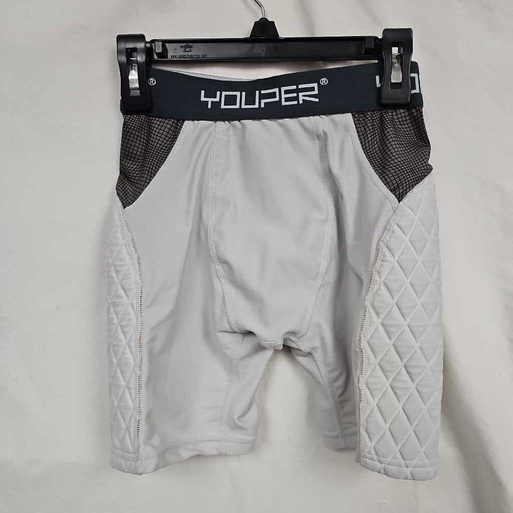 Youper Elite Youth Sliding Shorts, Size Medium