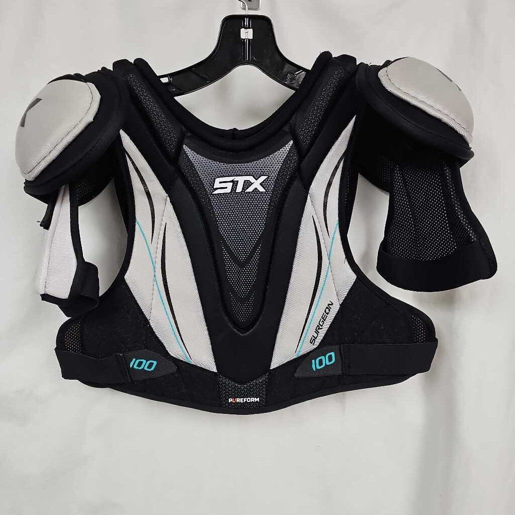 STX Surgeon 100 Senior Hockey Shoulder Pads, Size Large