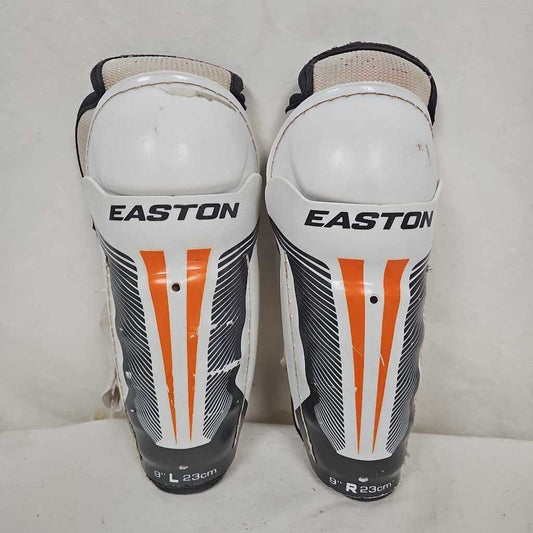 Easton Mako Youth Hockey Shin Guards, Size 9"