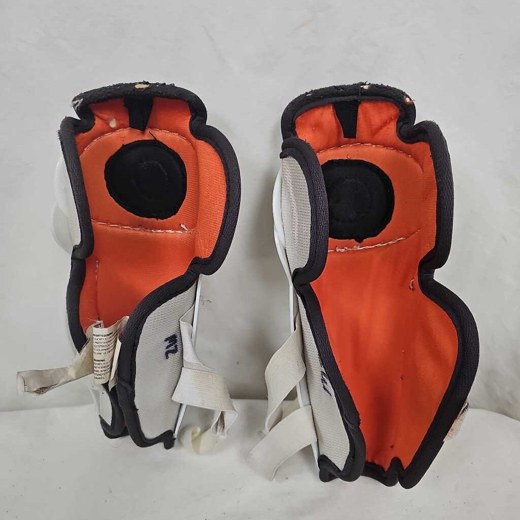 Easton Mako Youth Hockey Shin Guards, Size 9"
