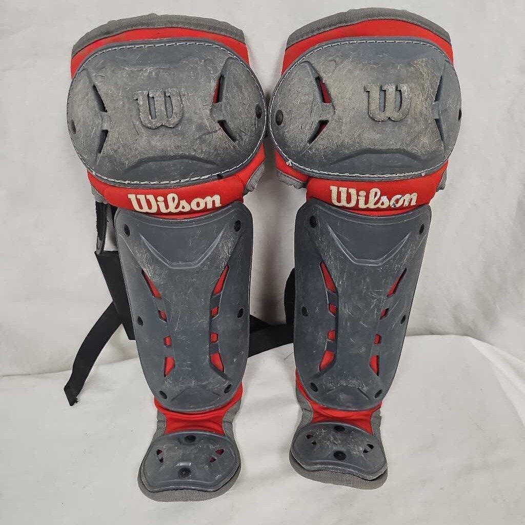 Wilson Jr Youth Catchers Leg Guards, 11"