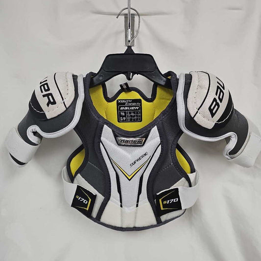 Bauer Supreme S170 Youth Hockey Shoulder Pads, Size Small