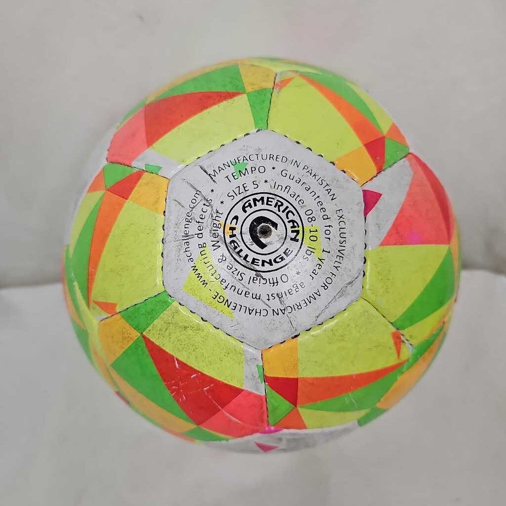 American Challenge Tempo Soccer Ball, Size 5