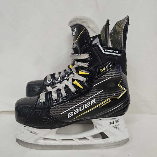 Bauer Supreme M40 Junior Hockey Skates, Size 1