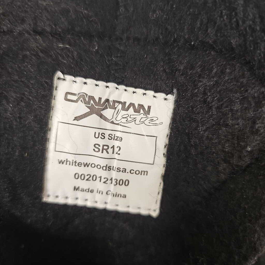 Canadian X-Lite Senior Hockey Skates, Size 12