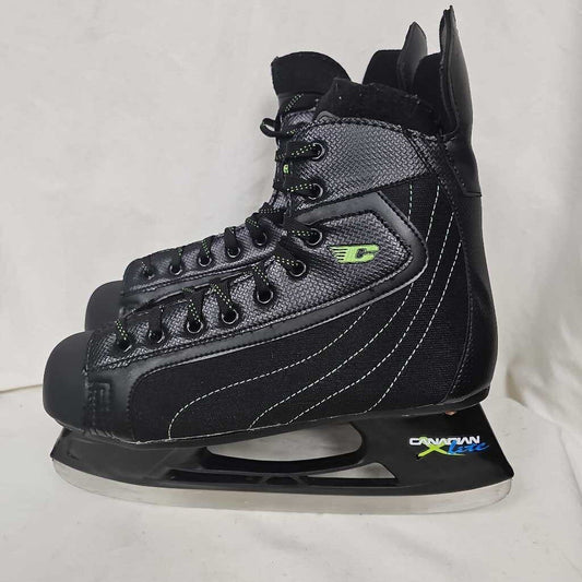 Canadian X-Lite Senior Hockey Skates, Size 12